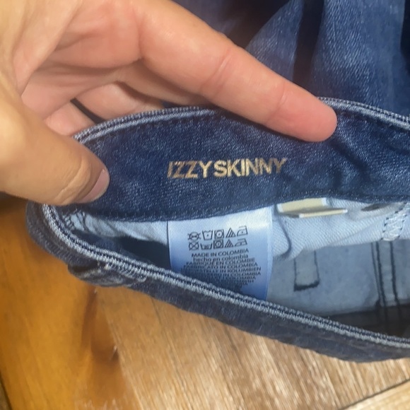 Michael Kors - Izzy Skinny Dark Denim Jeans Size 6 - Picture 10 of 12